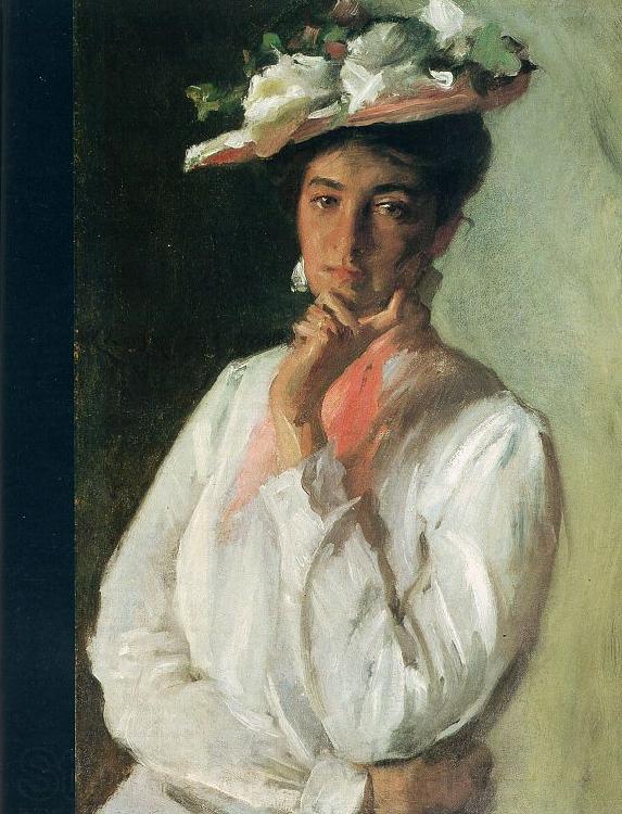 Chase, William Merritt Woman in White Germany oil painting art